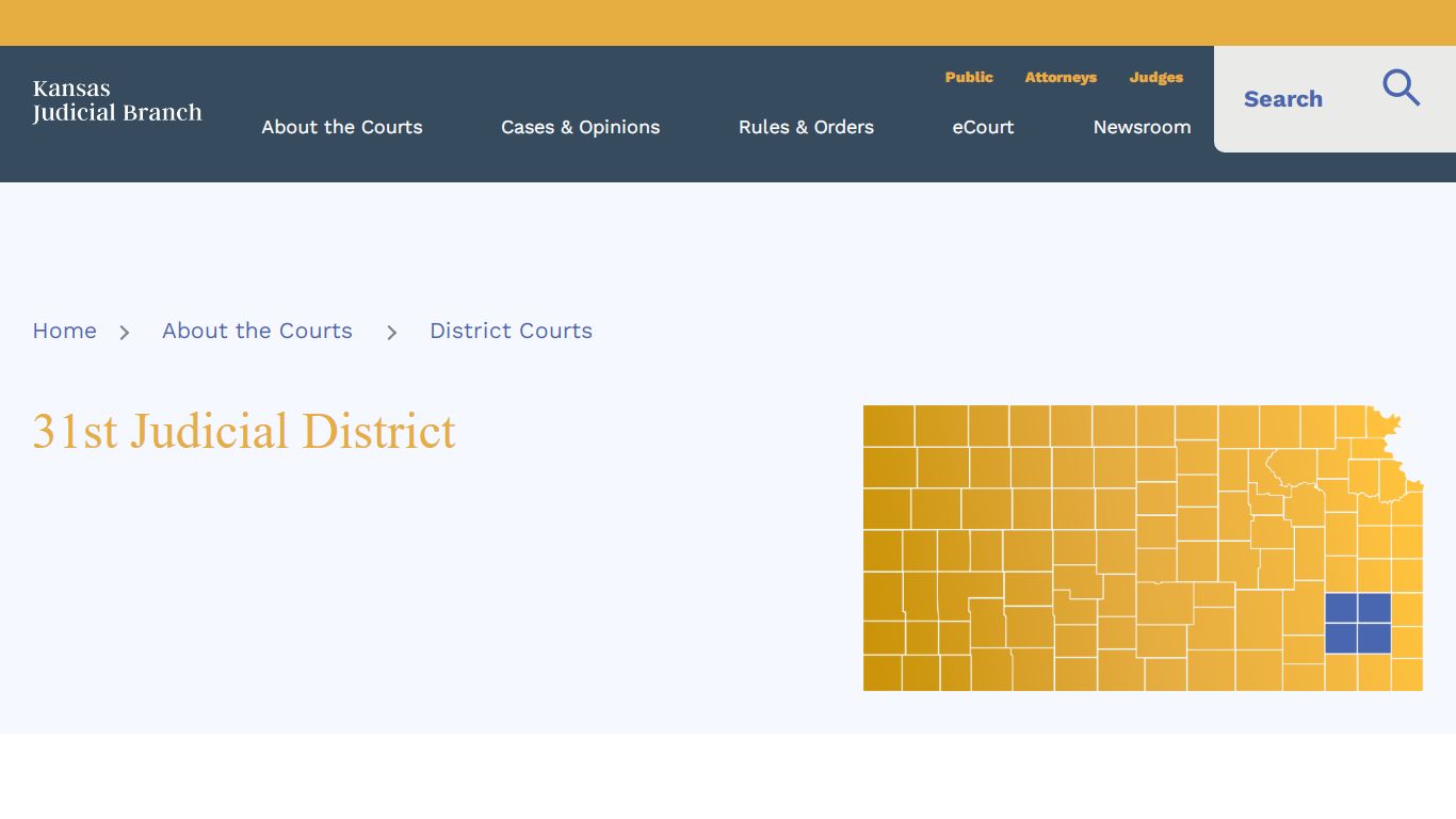 KS Courts - 31st Judicial District